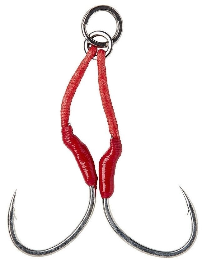 Savage Gear Bloody Assist Hook SJ Double 2 pcs # 3/0 Rybársky háčik