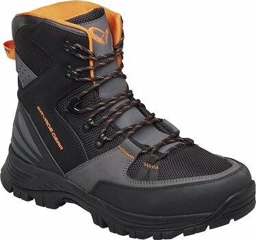 Fishing Boots Savage Gear Fishing Boots SG8 Wading Boot Cleated Grey/Black 42 - 1
