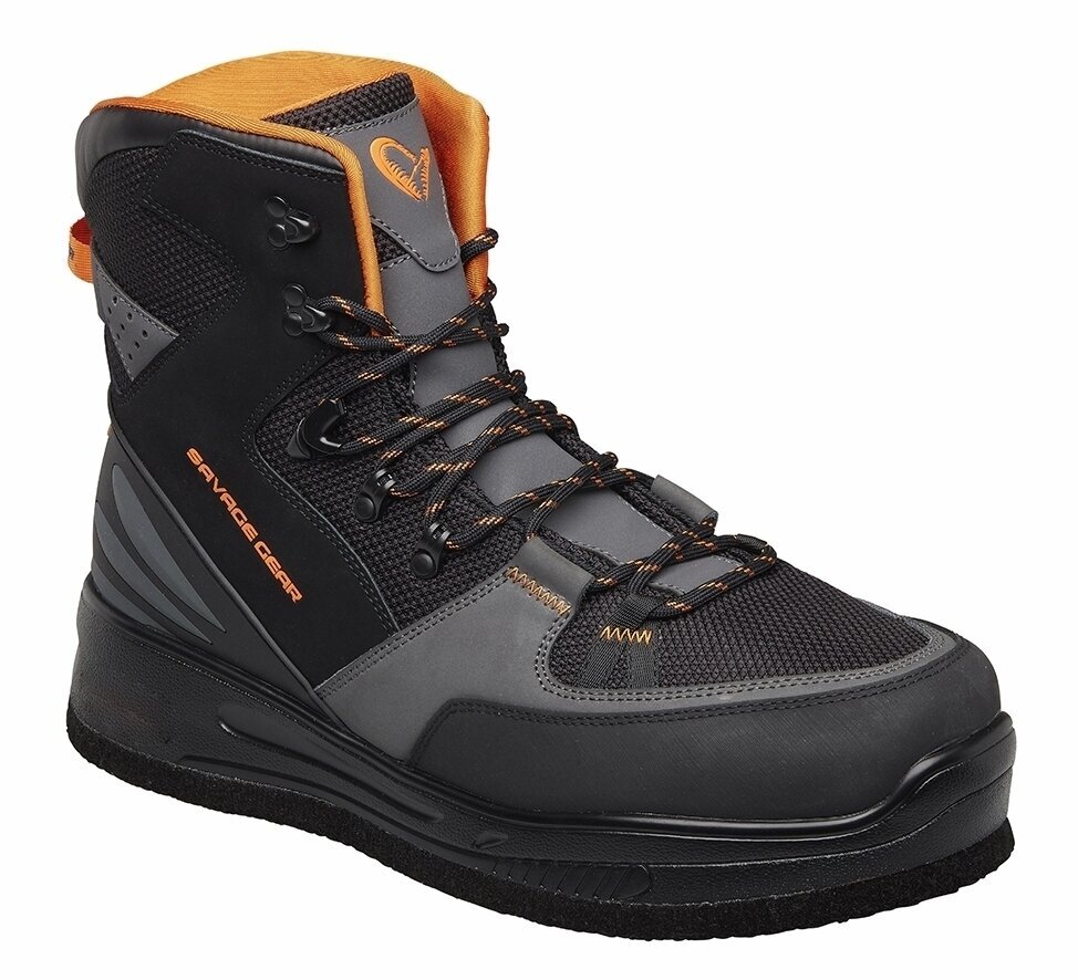 Horgászcipő Savage Gear Horgászcipő SG8 Wading Boot Felt Grey/Black 42