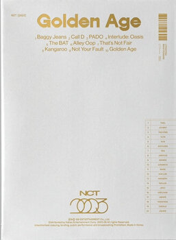 Music CD NCT - Golden Age (Vol.4 / Collecting Version) (CD) - 1