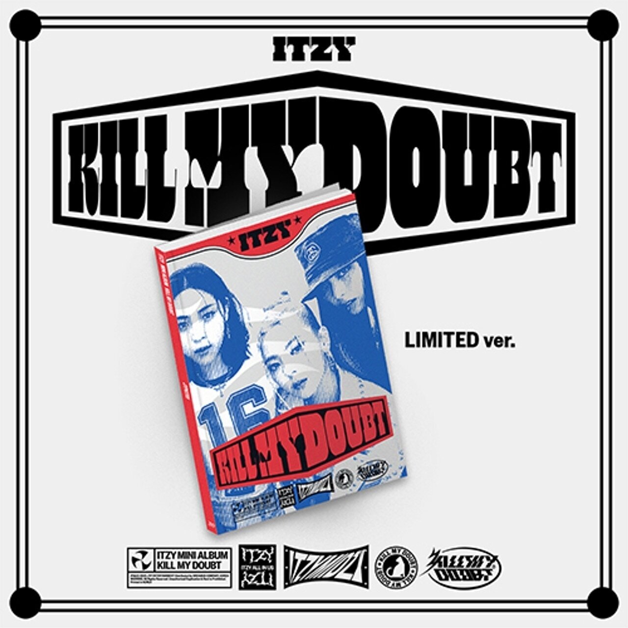 CD de música ITZY - Kill My Doubt (7th Mini Album / 72pg.) (Photobook) (Limited Edition) (CD)