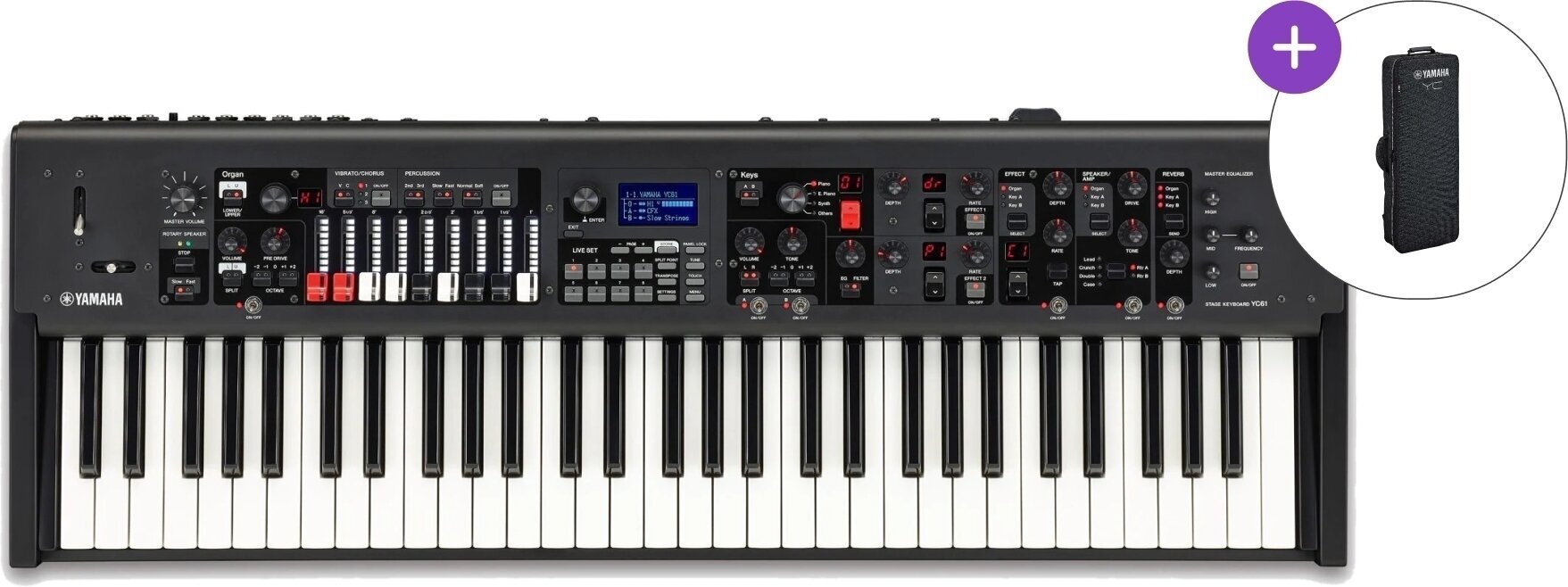 Elektronische Orgel Yamaha YC61 SET Elektronische Orgel