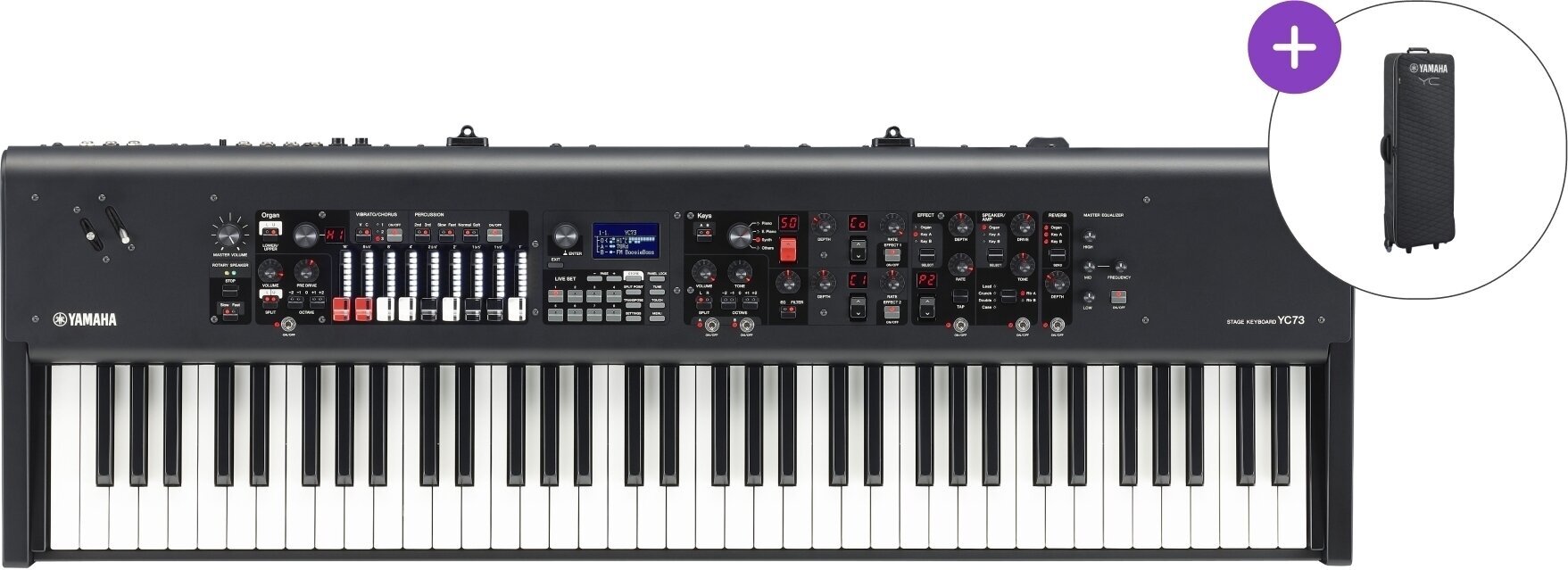 Elektronische Orgel Yamaha YC73 SET Elektronische Orgel