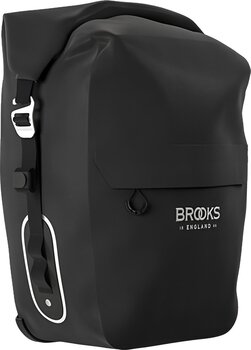 Bolsa de bicicleta Brooks Scape Pannier Large Black 18 - 22 L - 1