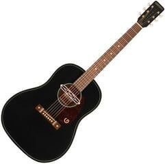 Elektroakustická gitara Dreadnought Gretsch Deltoluxe Dreadnought Black Top Elektroakustická gitara Dreadnought