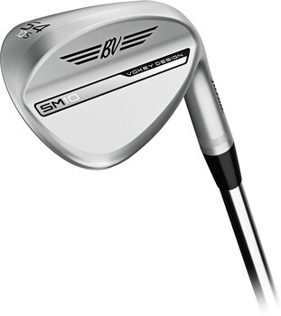 Golfschläger - Wedge Titleist SM10 Tour Chrome Golfschläger - Wedge Linke Hand 56° 12° Stahl - 1