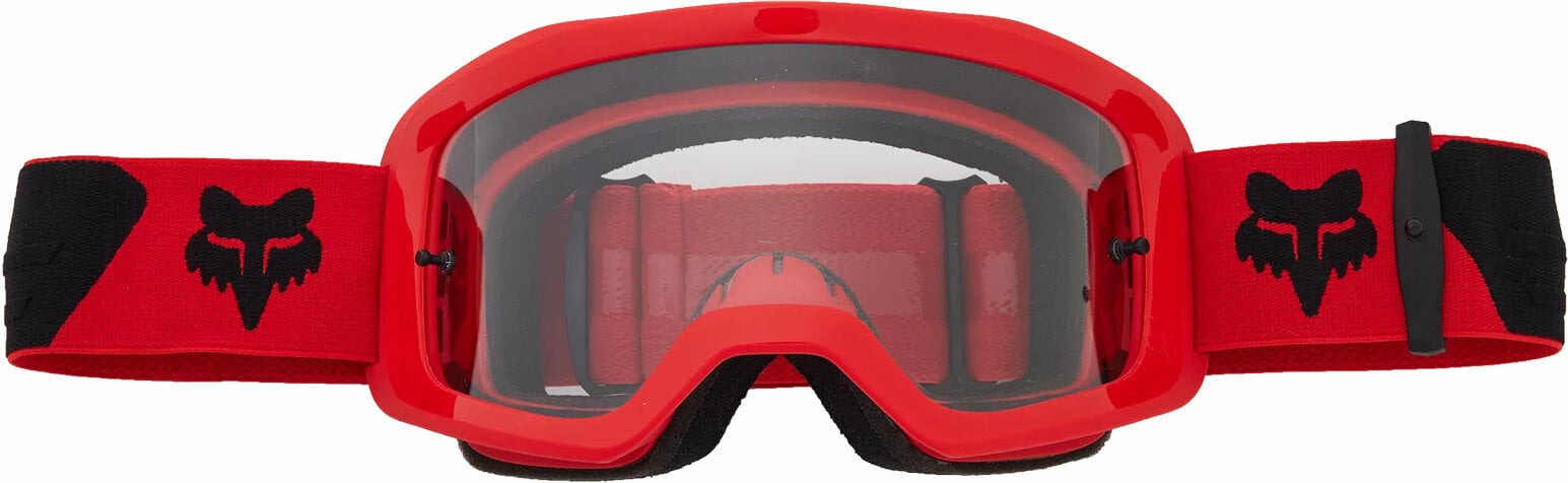 Motorcycle Glasses FOX Main Core Goggles Fluorescent Red Motorcycle Glasses