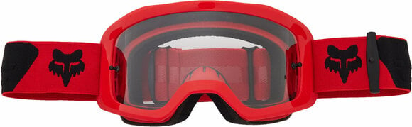 Motorcycle Glasses FOX Main Core Goggles Fluorescent Red Motorcycle Glasses - 1