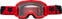 Motorradbrillen FOX Main Core Goggles Fluorescent Red Motorradbrillen