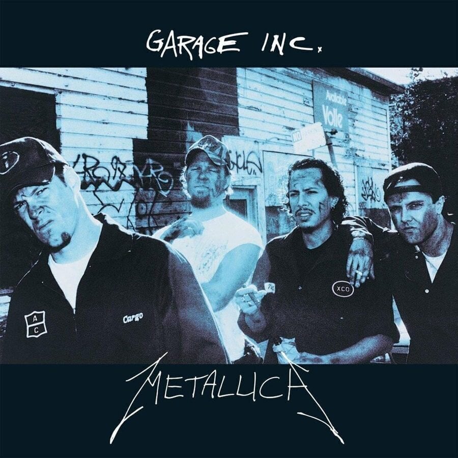 Schallplatte Metallica - Garage Inc. (Fade Blue Coloured) (3 LP)