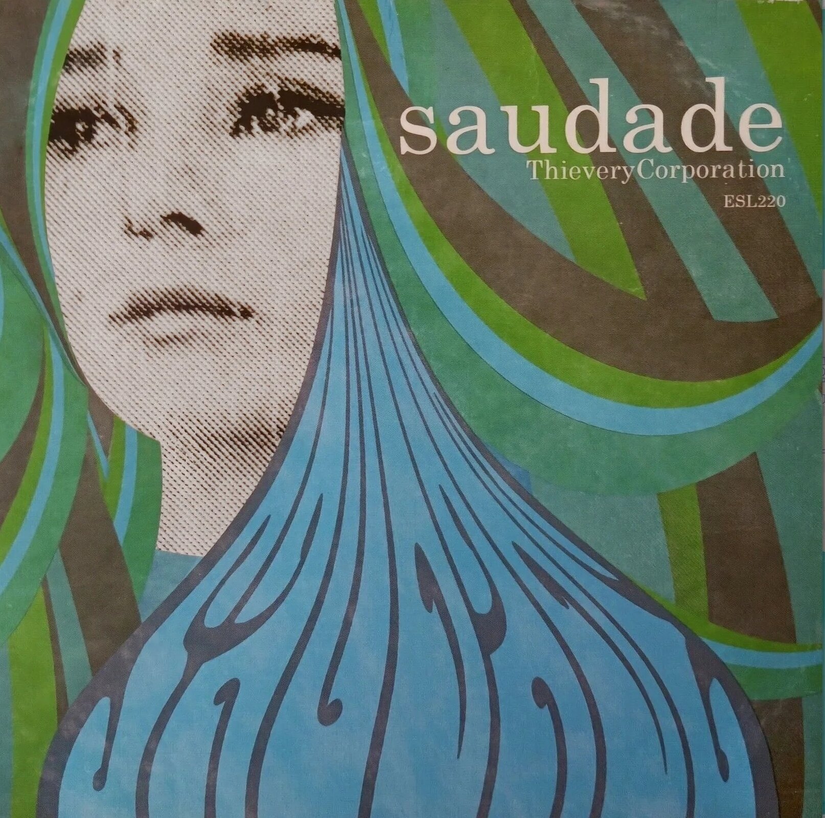 Disco in vinile Thievery Corporation - Saudade (Translucent Light Blue Coloured) (10th Anniversary Edition) (LP)