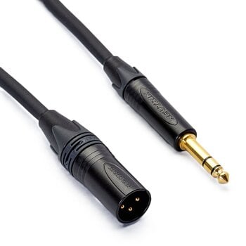 Cablu complet pentru boxe Bespeco AHSMM050 Negru 0,5 m - 1