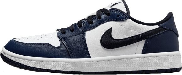 Ανδρικό Παπούτσι για Γκολφ Nike Air Jordan 1 Low G Men Golf Shoes White/Black/Midnight Navy 40,5 - 1