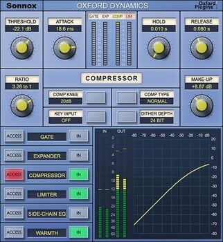 Studio software plug-in effect Sonnox Oxford Dynamics (Native) (Digitaal product) - 1