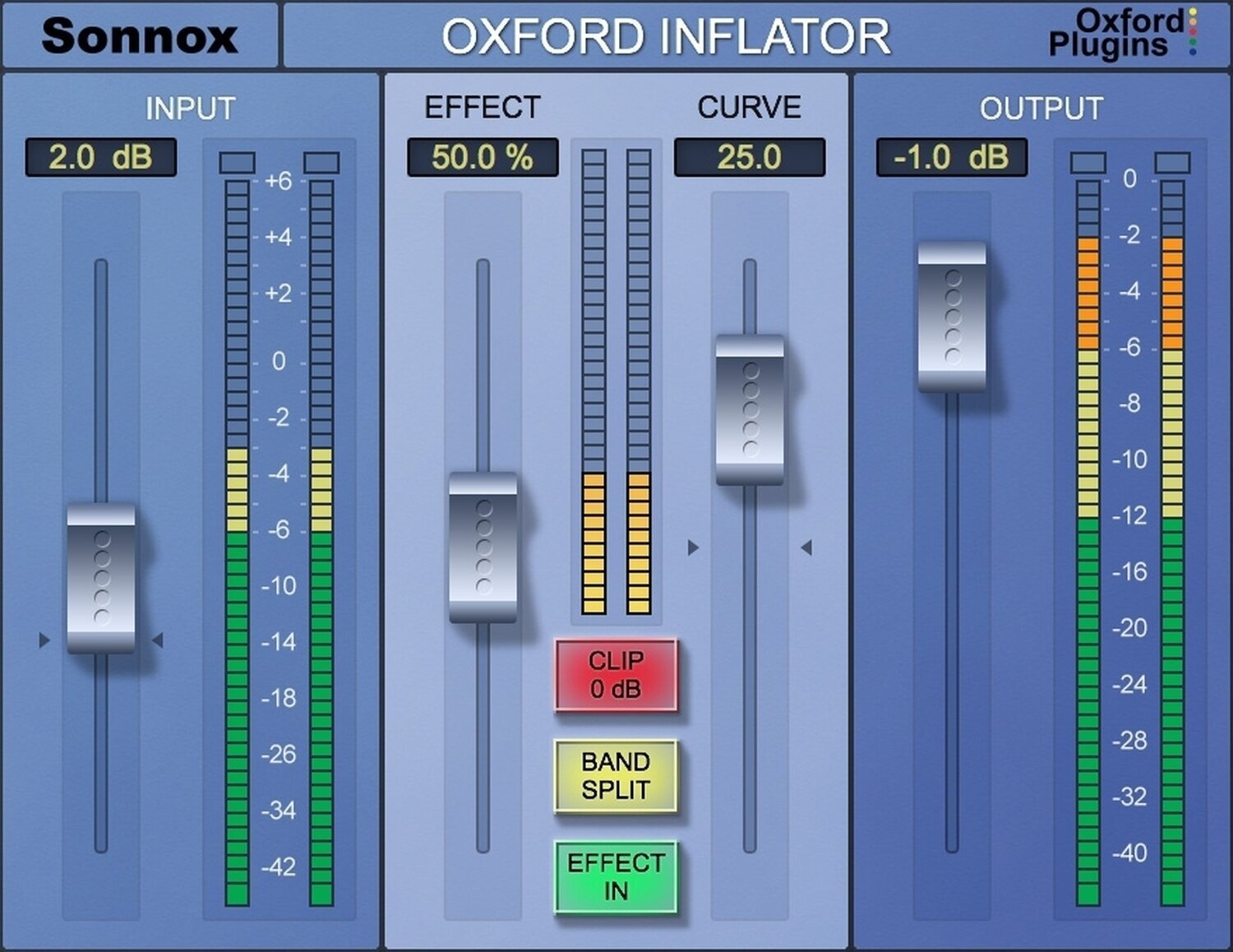 Εφέ FX Plug-In λογισμικού στούντιο Sonnox Oxford Inflator (Native) (Ψηφιακό προϊόν)