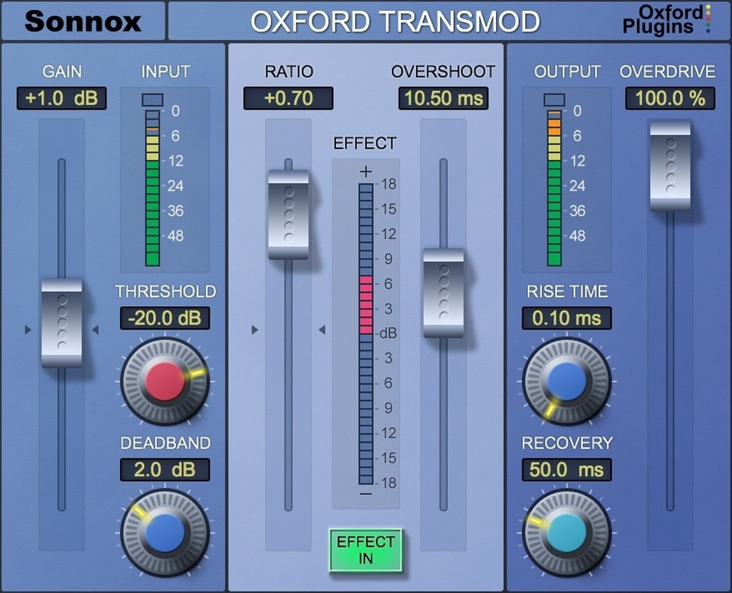 Virtuális effekt Sonnox Oxford TransMod (Native) (Digitális termék)