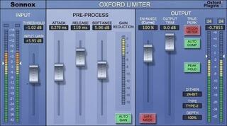 Studiový softwarový Plug-In efekt Sonnox Oxford Limiter (Native) (Digitální produkt)