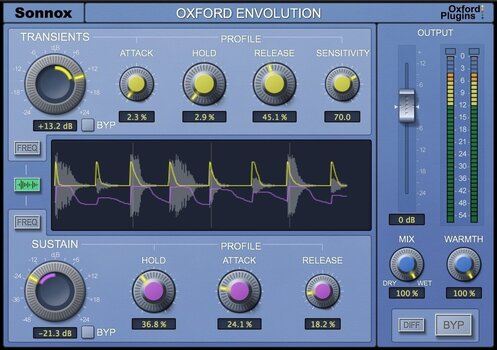 Logiciel de studio Plugins d'effets Sonnox Oxford Envolution (Native) (Produit numérique) - 1
