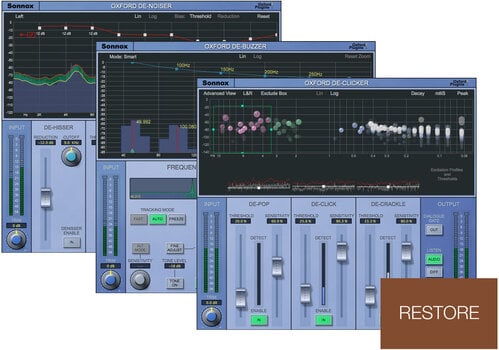 Logiciel de studio Plugins d'effets Sonnox Restore (Native) (Produit numérique) - 1
