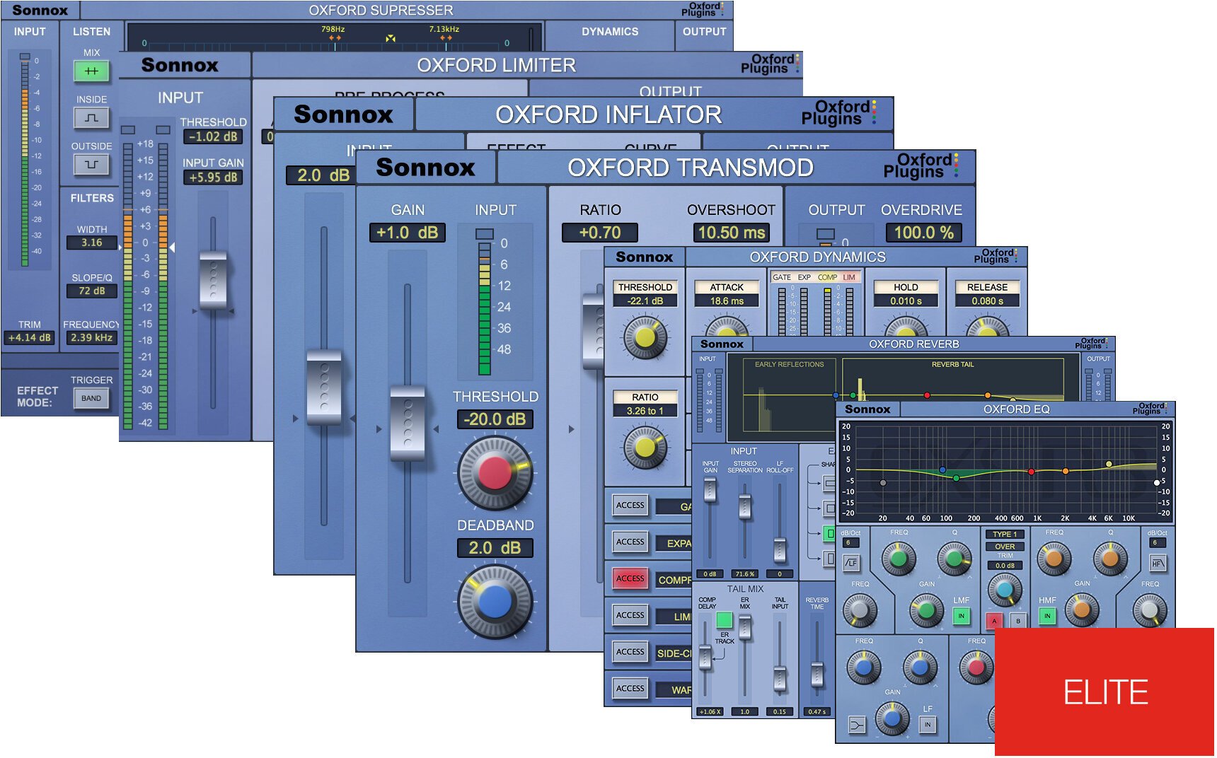 Tonstudio-Software Plug-In Effekt Sonnox Elite (Native) (Digitales Produkt)