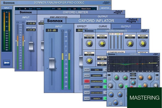 Студио софтуер Plug-In ефект Sonnox Mastering (Native) (Дигитален продукт) - 1