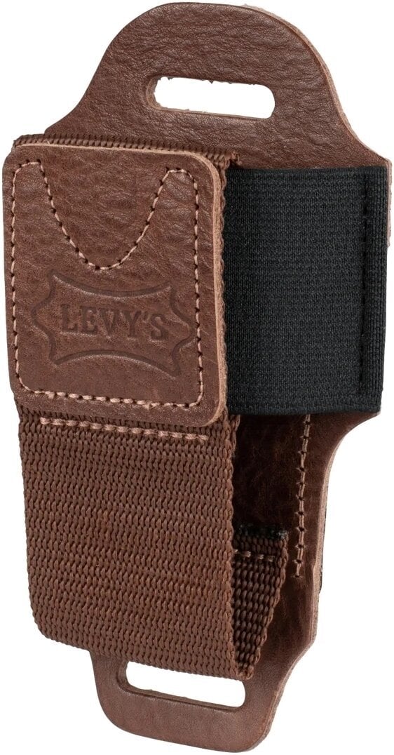 Leather guitar strap Levys MM14-BRN Leather guitar strap Brown