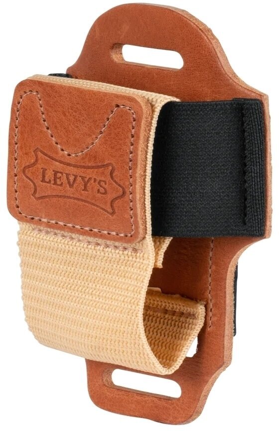 Leather guitar strap Levys MM14-TAN Leather guitar strap Tan
