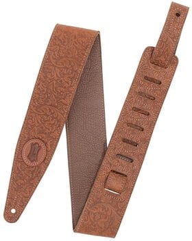 Leather guitar strap Levys M317FCL-BRN Leather guitar strap Brown - 1