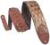 Leather guitar strap Levys M4WP-005 Leather guitar strap Arrowhead Brown
