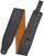 Leather guitar strap Levys MGS83CS-BLK-HNY Leather guitar strap Black & Honey
