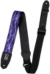 Tekstilni kaiš za gitaru Levy's Poly Right Height  Lightning Motif Tekstilni kaiš za gitaru
