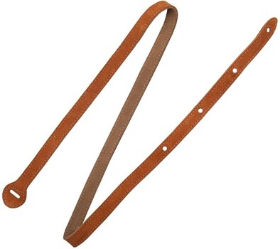 Leather guitar strap Levys MS19-BRN Leather guitar strap Brown - 1
