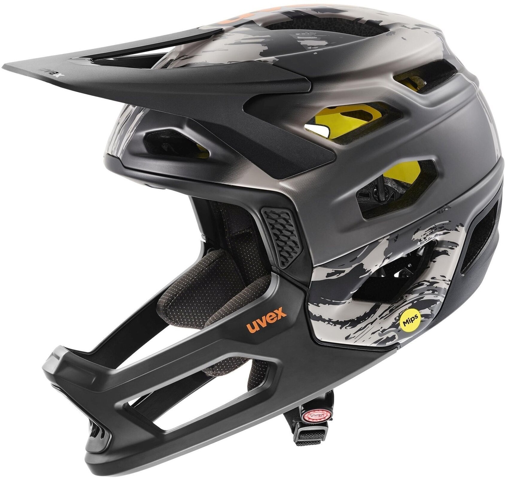 Bike Helmet UVEX Revolt Mips Oak Brown/Orange Matt 52-57 Bike Helmet