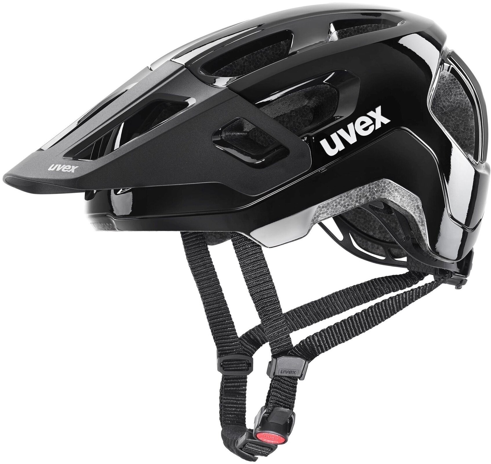 Каска за велосипед UVEX React Jr. Black 52-56 Каска за велосипед