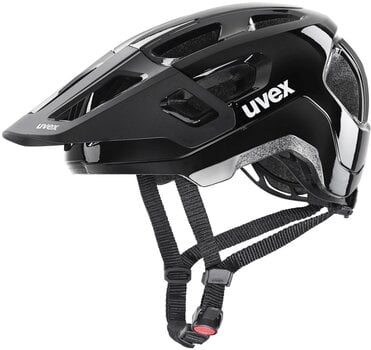 Capacete de bicicleta UVEX React Jr. Black 52-56 Capacete de bicicleta - 1
