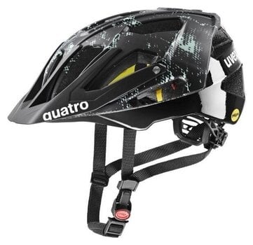 Bike Helmet UVEX Quatro CC Mips Black/Jade Matt 56-60 Bike Helmet - 1