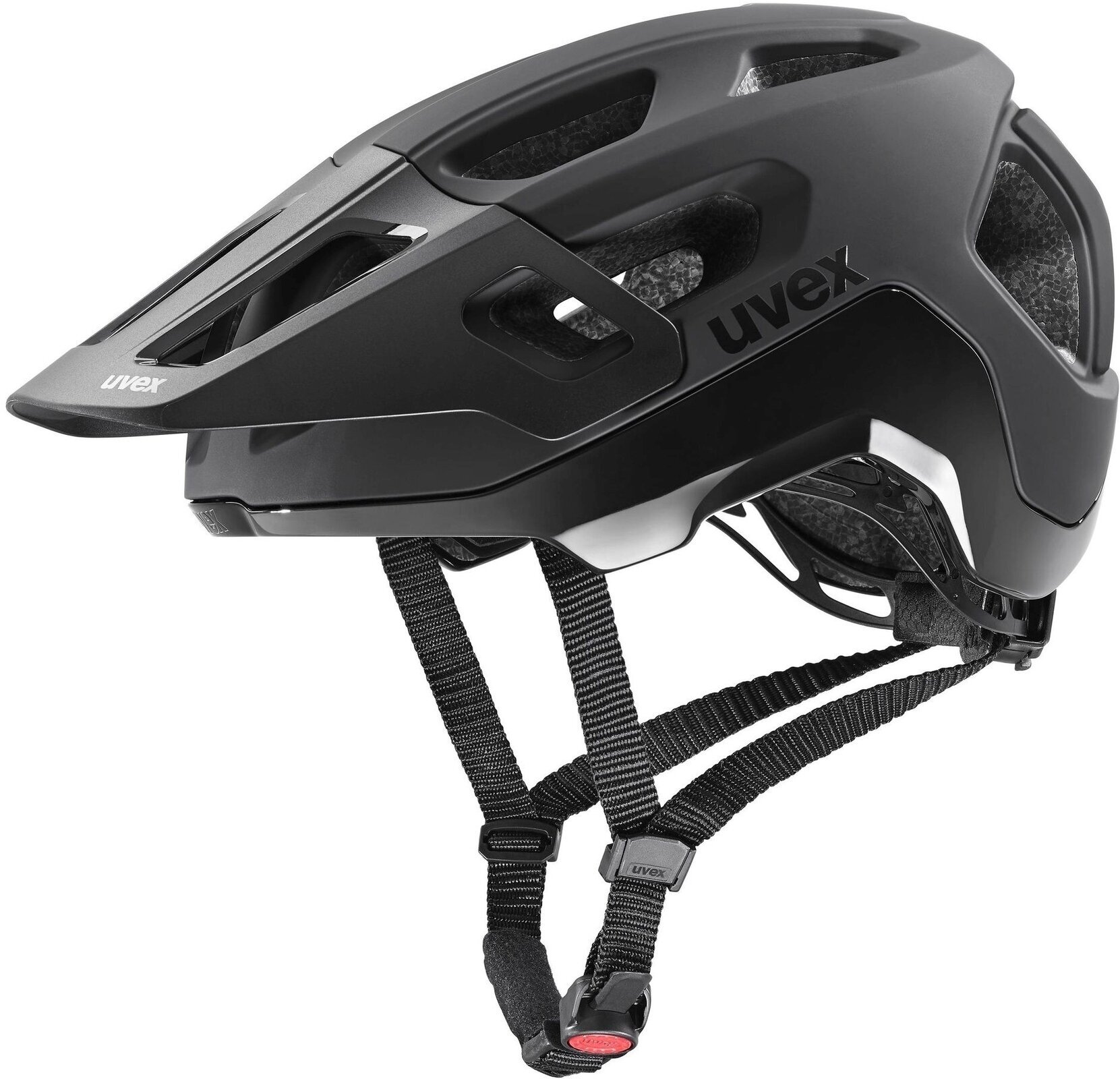 Cyklistická helma UVEX React Black Matt 52-56 Cyklistická helma