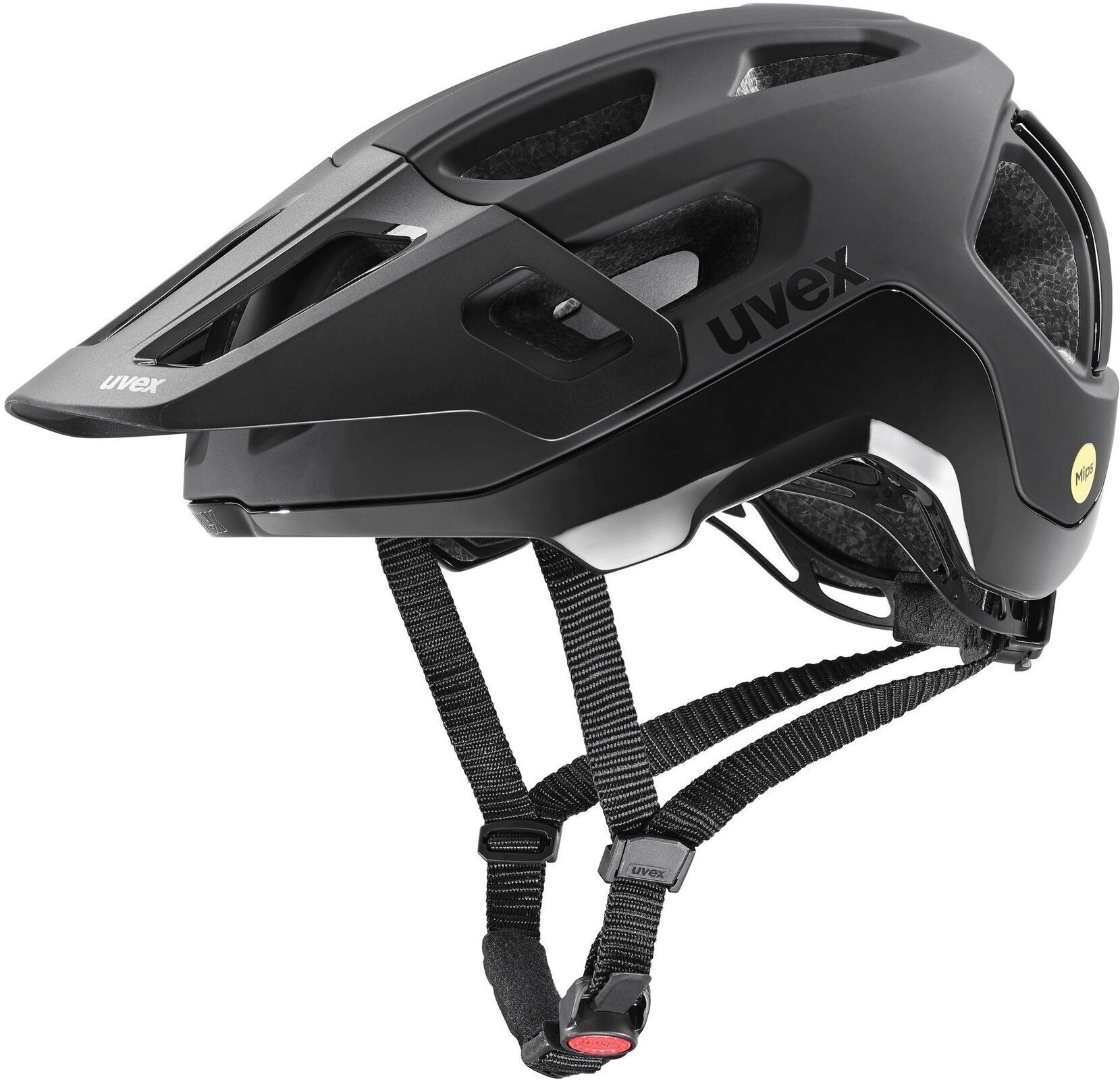 Cyklistická helma UVEX React Mips Black Matt 52-56 Cyklistická helma