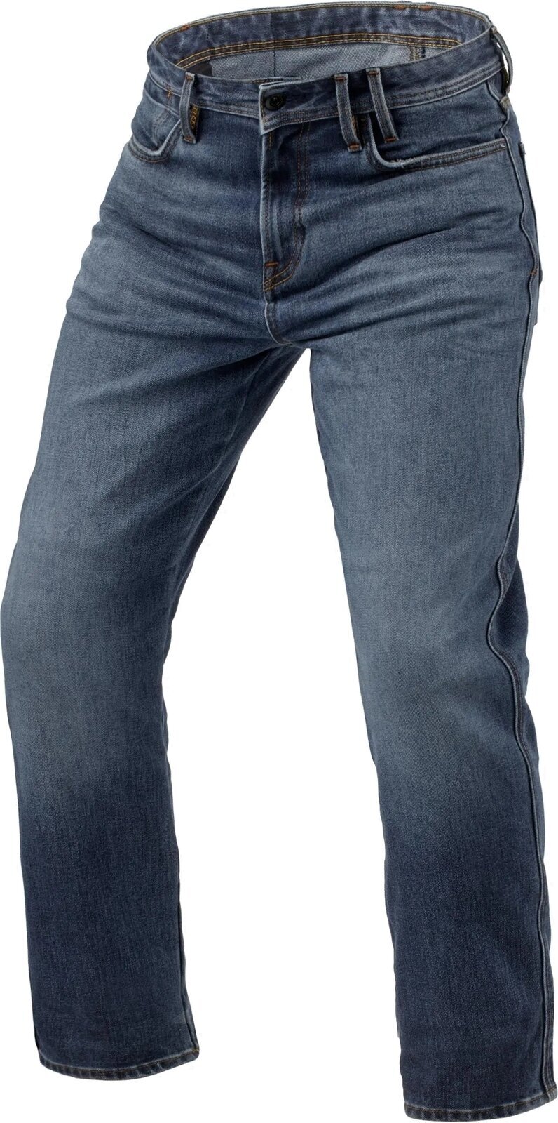 Moottoripyöräilijän farkut Rev'it! Jeans Lombard 3 RF Medium Blue Stone W33/L32 Moottoripyöräilijän farkut