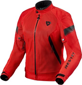 Tekstilna jakna Rev'it! Jacket Control Air H2O Ladies Red/Black 34 Tekstilna jakna - 1