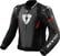 Leather Jacket Rev'it! Jacket Control Black/Neon Red 48 Leather Jacket