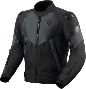 Usnjena jakna Rev'it! Jacket Control H2O Black/Anthracite M Usnjena jakna - 1