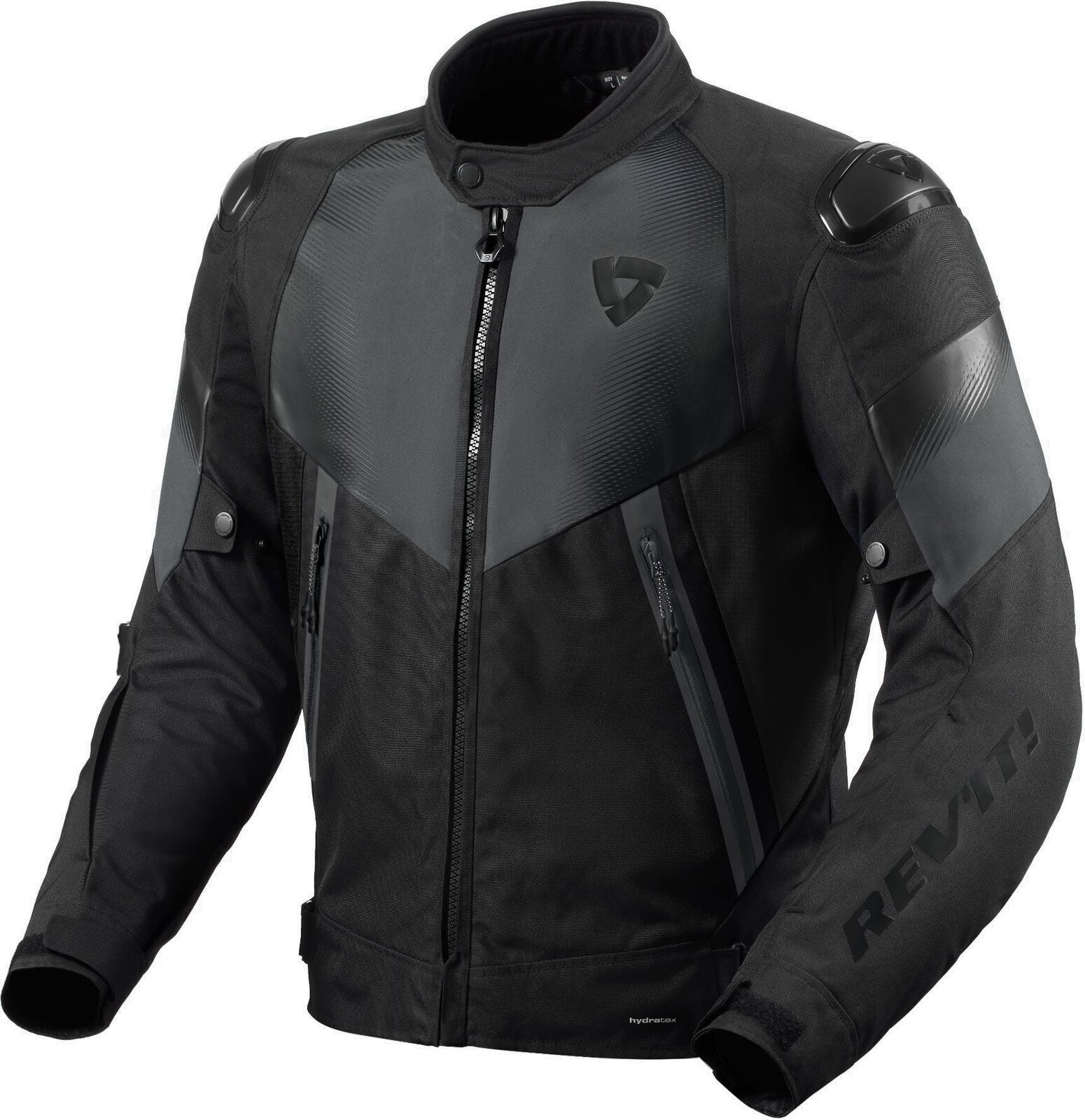 Textiljacke Rev'it! Jacket Control H2O Black/Anthracite S Textiljacke