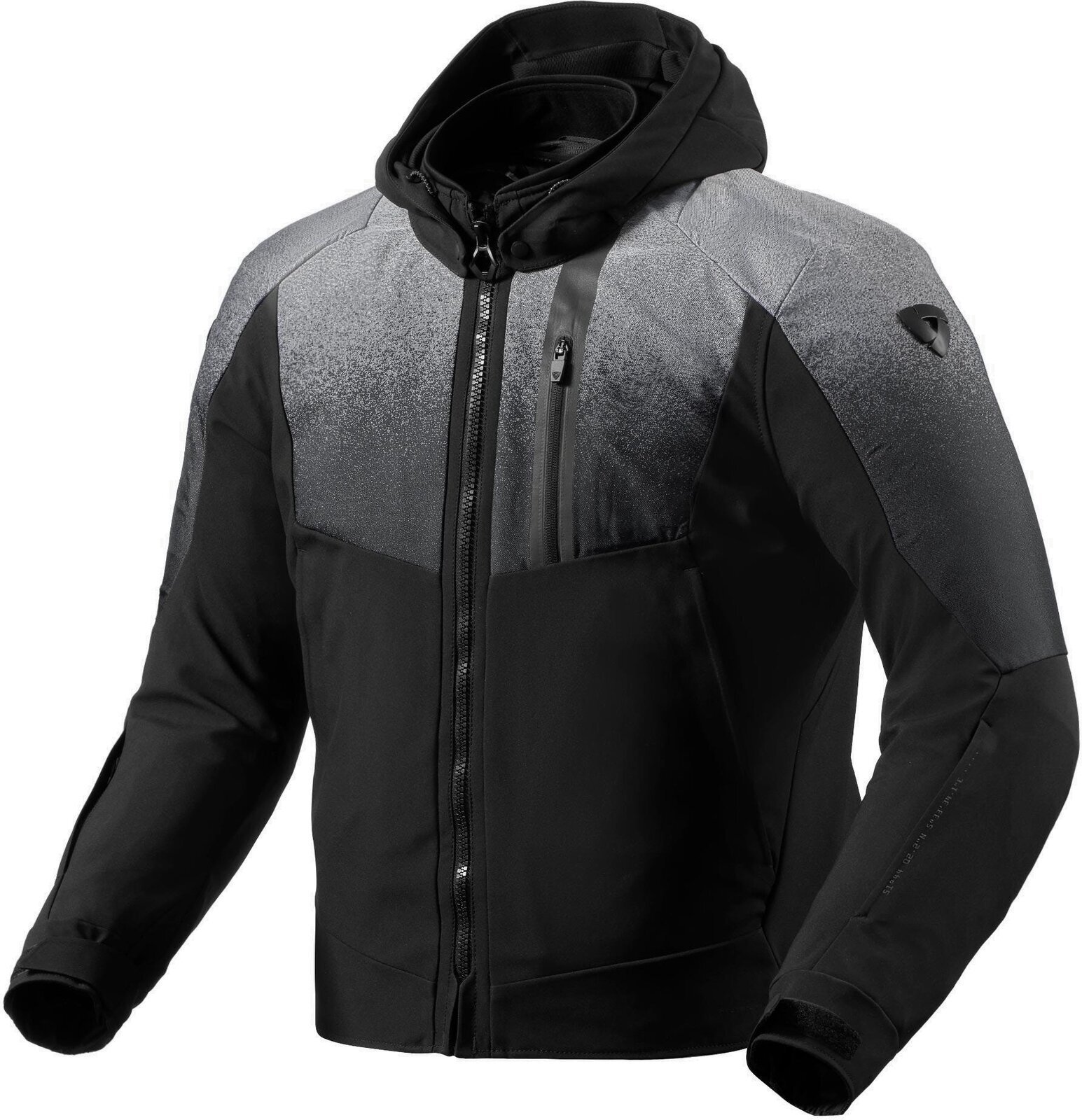 Textiele jas Rev'it! Jacket Epsilon H2O Black/Grey 3XL Textiele jas