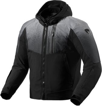 Textilní bunda Rev'it! Jacket Epsilon H2O Black/Grey M Textilní bunda - 1