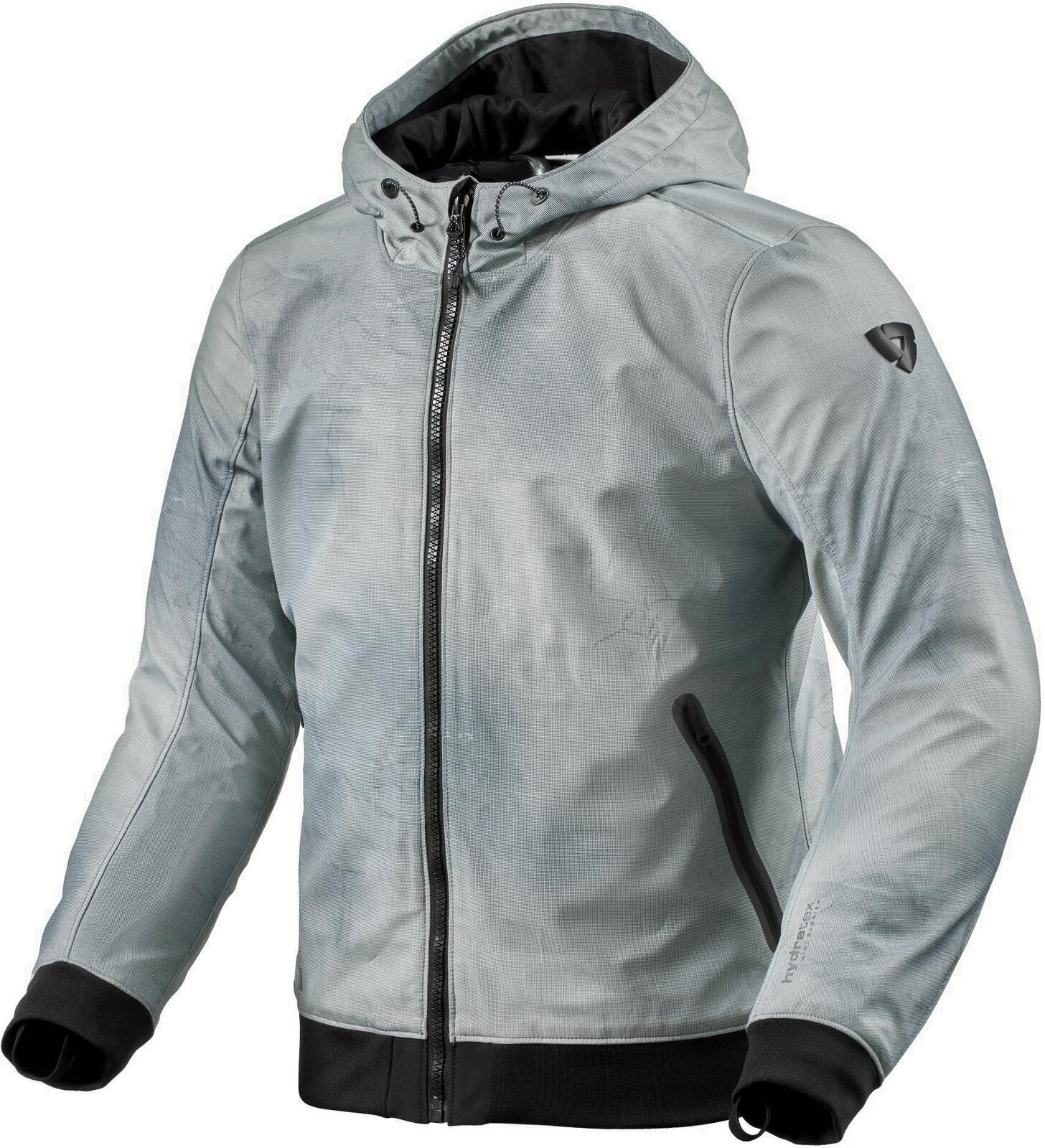 Textile Jacket Rev'it! Jacket Saros WB Grey/Dark Grey XL Textile Jacket