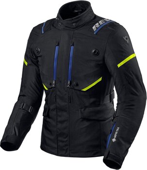 Textile Jacket Rev'it! Jacket Vertical GTX Black XL Textile Jacket - 1