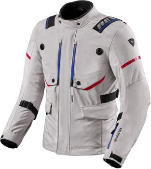 Textilná bunda Rev'it! Jacket Vertical GTX Silver L Textilná bunda - 1