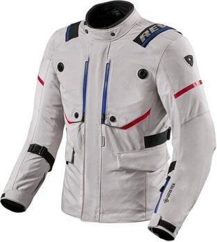 Textile Jacket Rev'it! Jacket Vertical GTX Silver M Textile Jacket - 1