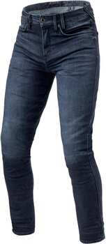 Motoros farmernadrágok Rev'it! Jeans Carlin SK Dark Blue W28/L34 Motoros farmernadrágok - 1